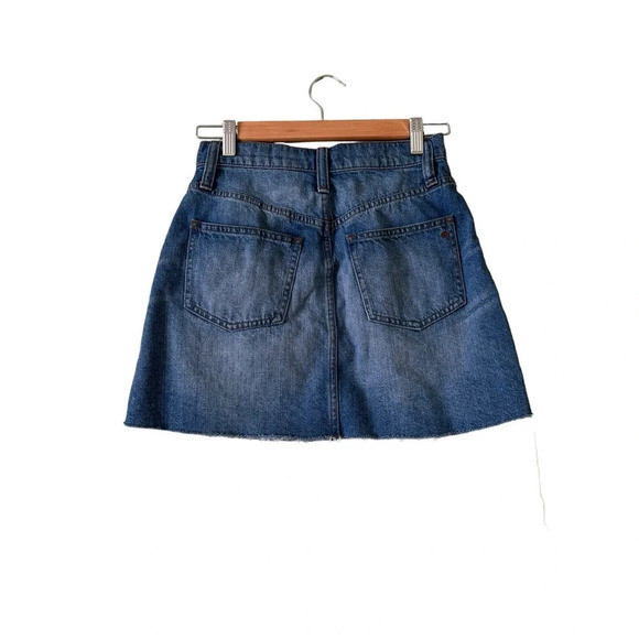 Madewell Women’s Denim Mini Skirt- Size 25 - Picture 2 of 3